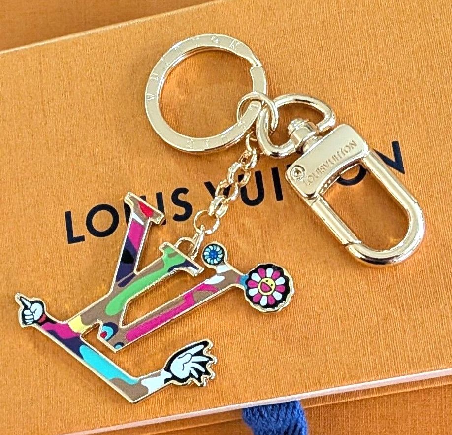 Luxury Classic Folding LV Keychain Keyring