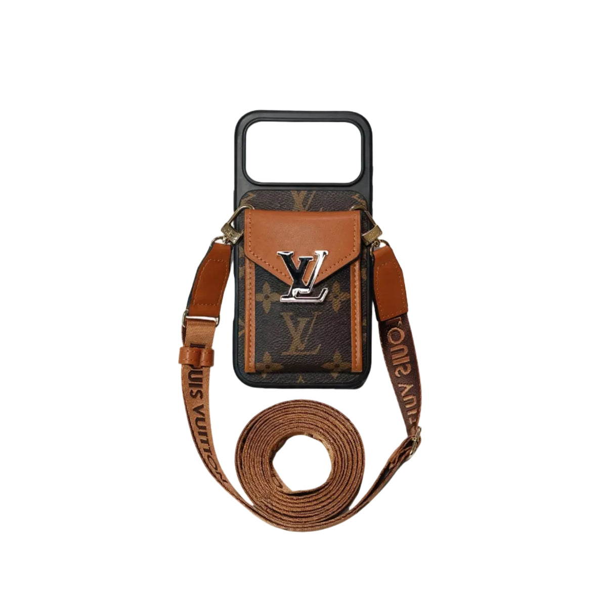 LV Crossbody Phone Case For iPhone 12-18  Pro & Pro Max