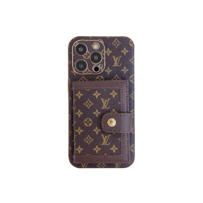 Luxury Classic Color Card Bag Apple iPhone Case