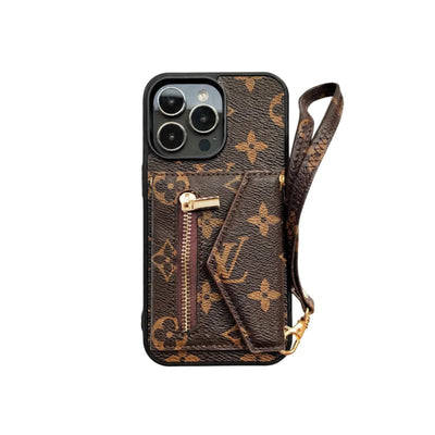 NEW IPHONE LEATHER WALLET PHONE CASE