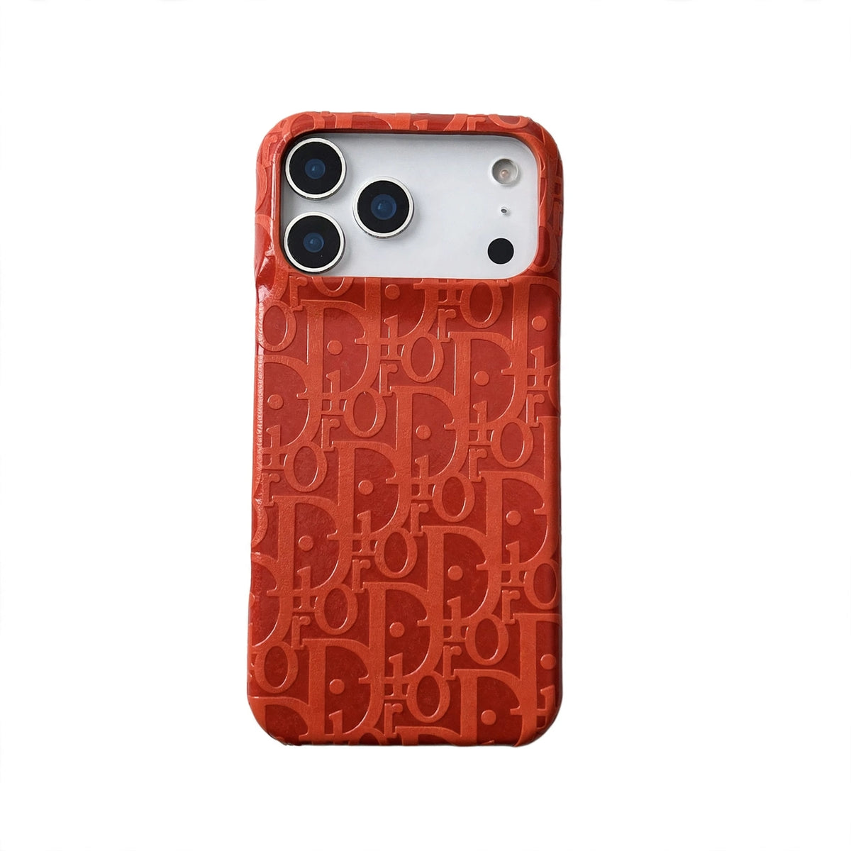 Lux Leather Dior Phone Case For iPhone 12-18 Pro & Pro Max
