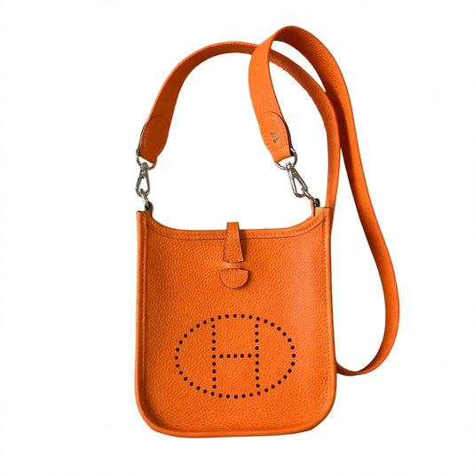 Luxury Handle Bag Orange