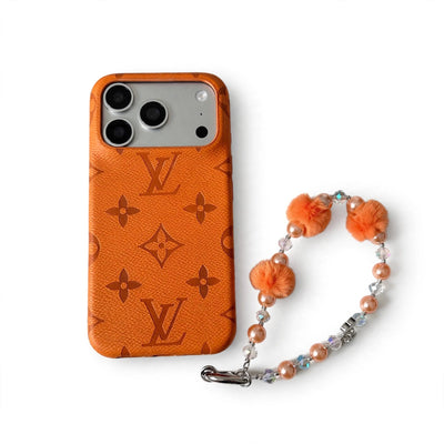 Luxury Quilted Leather Case for iPhone 12-17