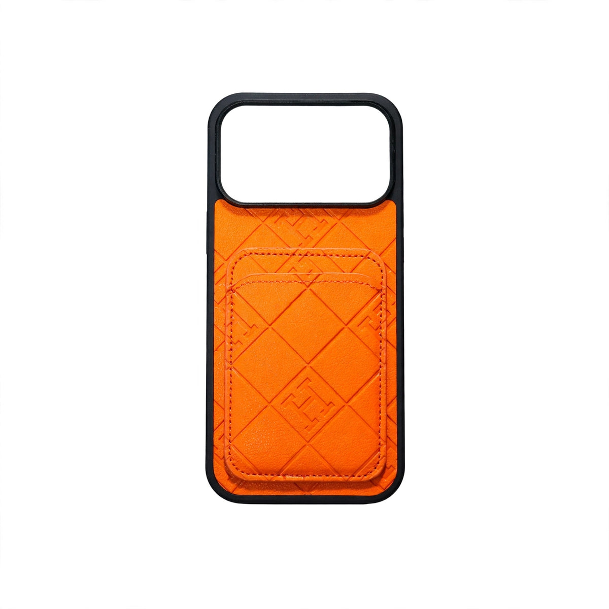 Stamped Diamond Quilted Case - Open Top - iPhone 12-18 Pro & Pro Max