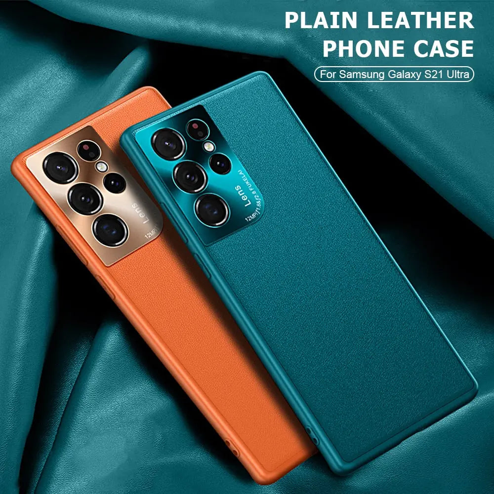 Ultra-thin Leather Phone Case - theroxymob