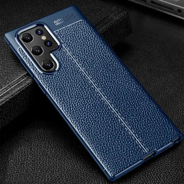 Shockproof silicone skin cover For Samsung S22 Series - theroxymob