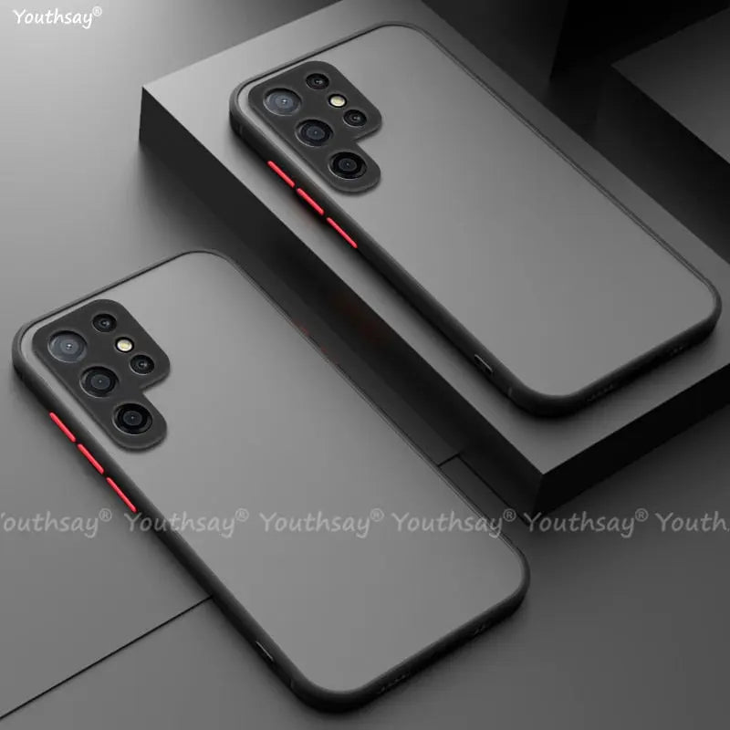 Shockproof Matte Clear Phone Case - theroxymob