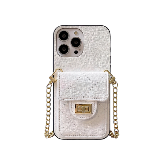 Luxury Purse iPhone Case With Crossbody Strap