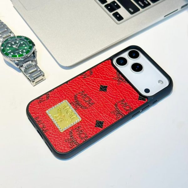Luxury iPhone Case MCM Style for 13-17 series