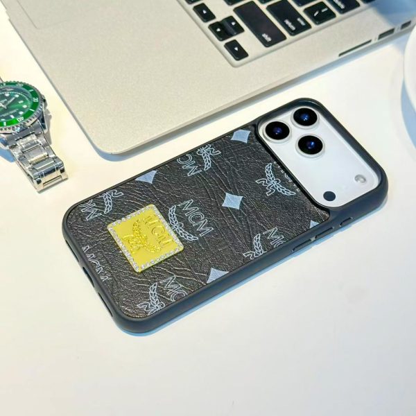 Luxury iPhone Case MCM Style for 13-17 series