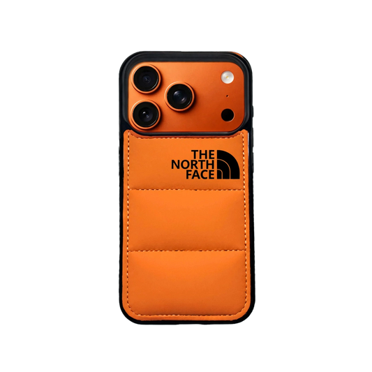 Trendy North Face Puffer Phone Case | iPhone 12-17