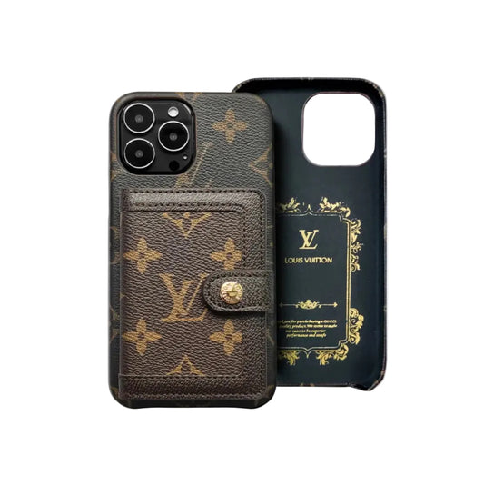 Beautiful luxury iphone case with credit card holder Roxy New 2