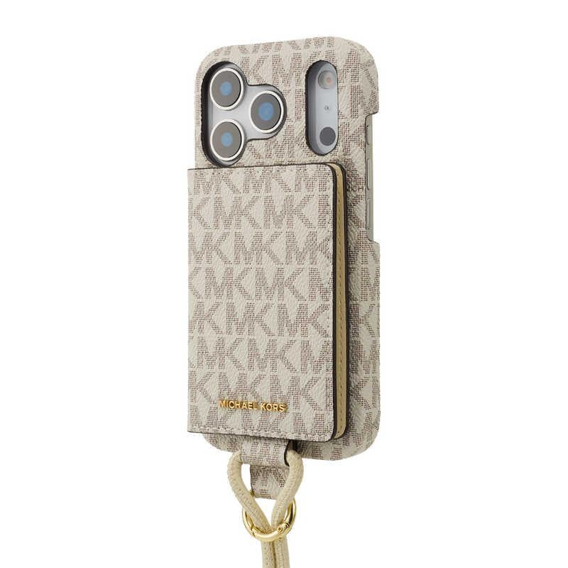 Classic MK Wrap Case Magsafe Card Wallet with Strap for iPhone